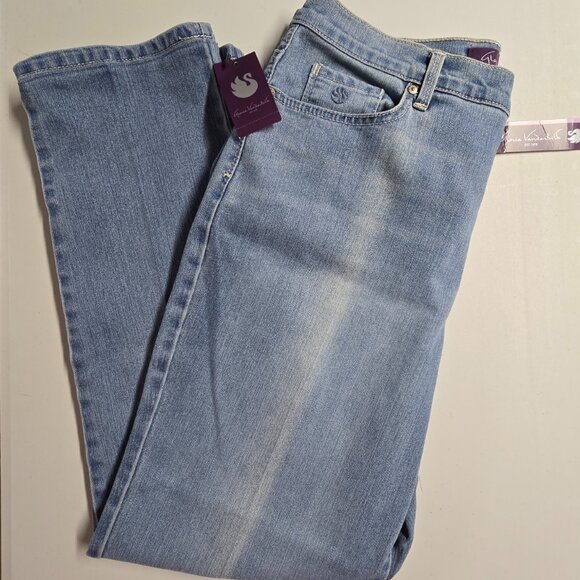 Gloria Vanderbilt Amanda Size 12 Acapulco Wash Heritage Fit Tapered Leg Classic - Picture 4 of 8